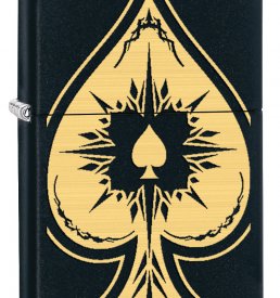 Spade Windproof Zippo Lighter