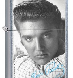 Elvis Street Chrome Windproof  Zippo Lighter