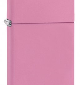 Slim Pink Matte Zippo Lighter