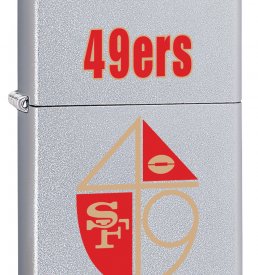 NFL Retro  San Francisco 49ers Windproof Zippo Lighter