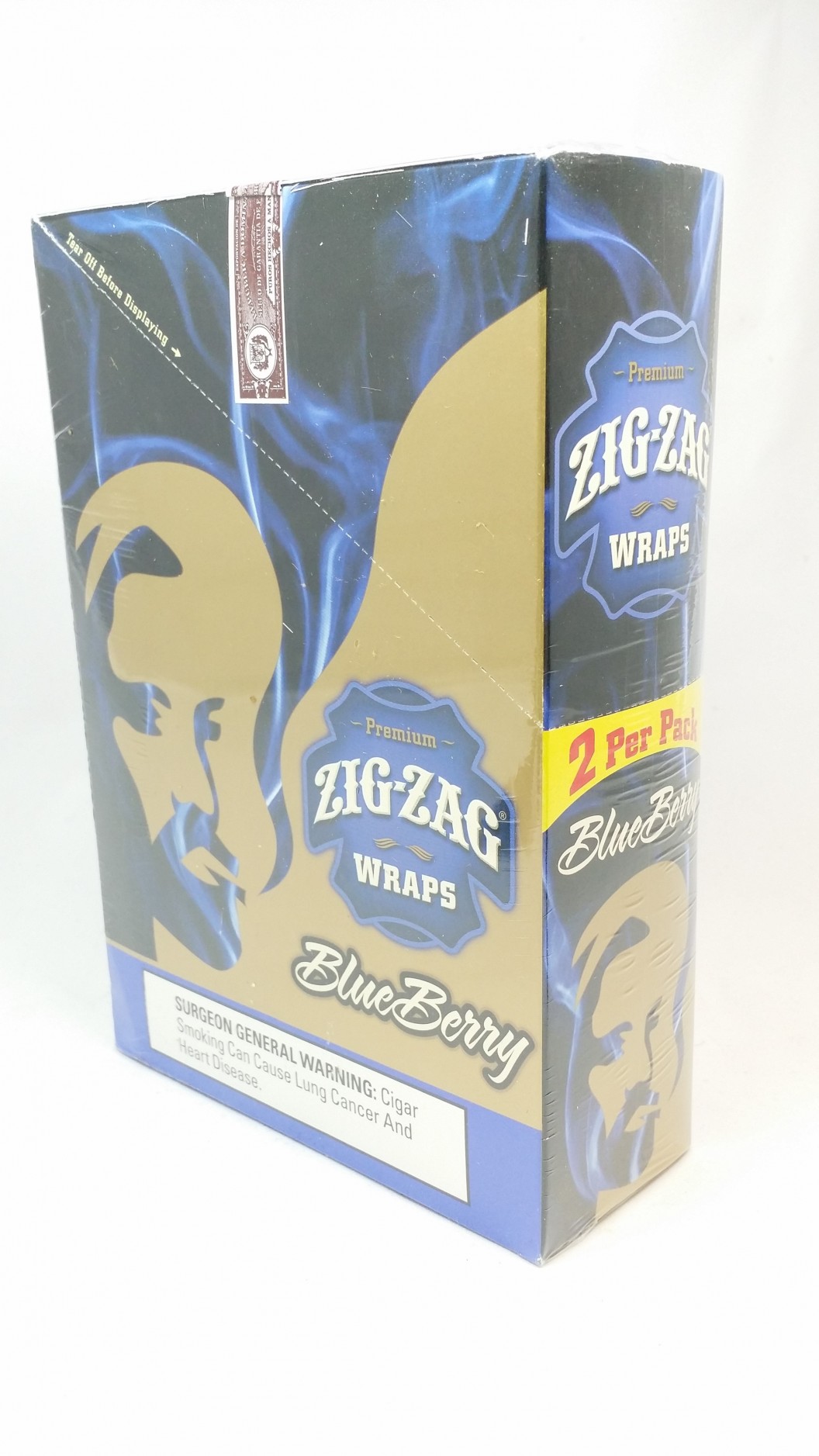 ZigZag Cigar Wraps 25ct Blueberry Tabb Tobacco