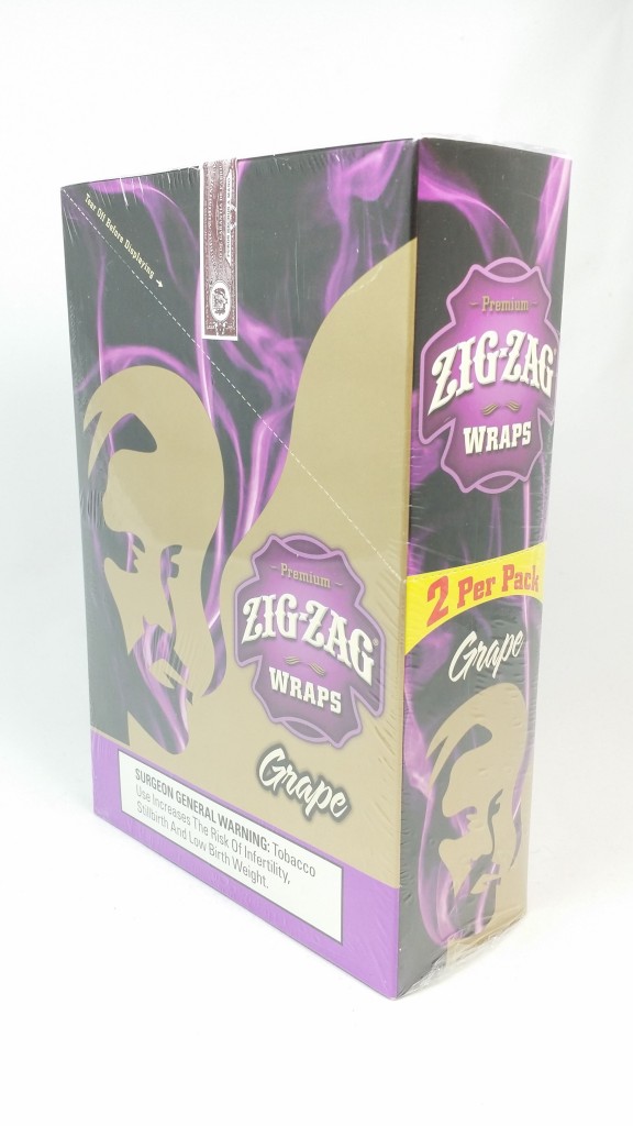 ZigZag Cigar Wraps 25ct Grape Tabb Tobacco
